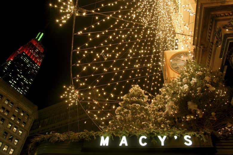 See Macy's during Christmas