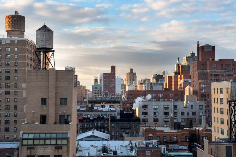 Paisagem urbana de Manhattan