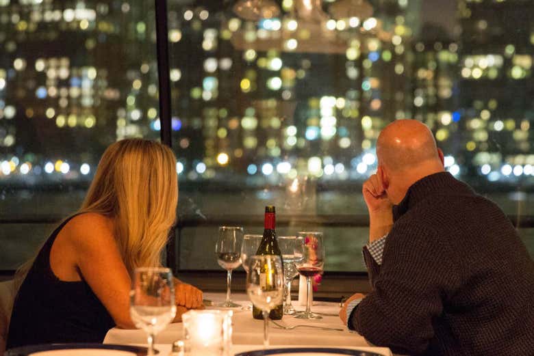 Ammirando New York illuminata