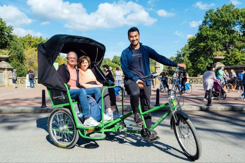 Une visite en pousse-pousse avec style