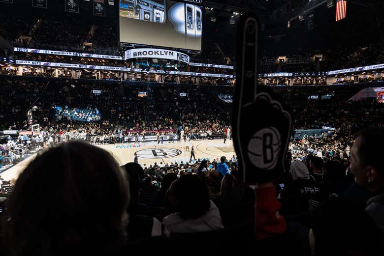 ¡Bienvenidos al partido de la NBA!
