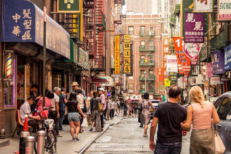 Paseando por Chinatown