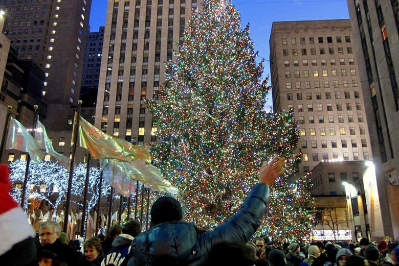 El legendario árbol del Rockefeller Center