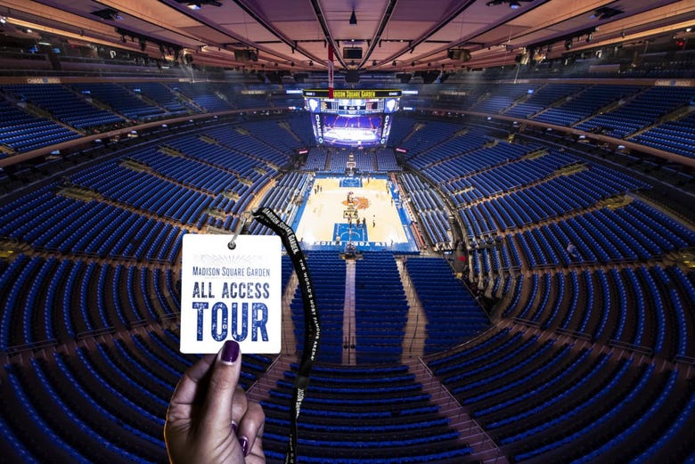 Madison Square Garden basketball court