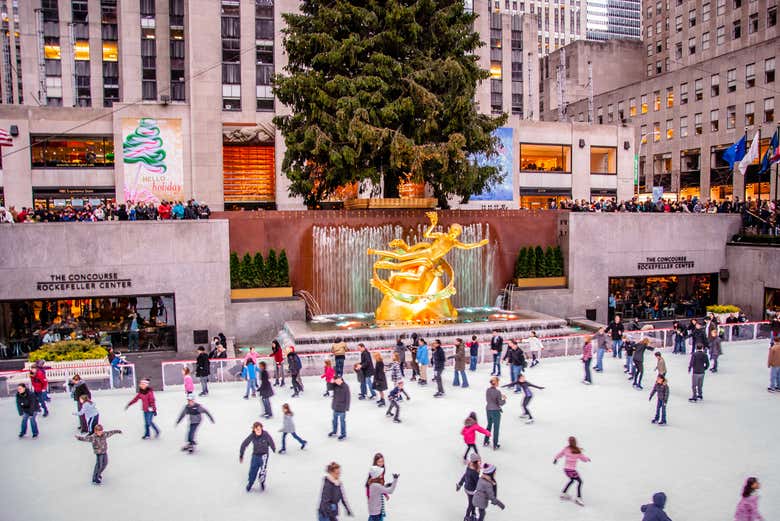 Pista de hielo de Rockefeller Center