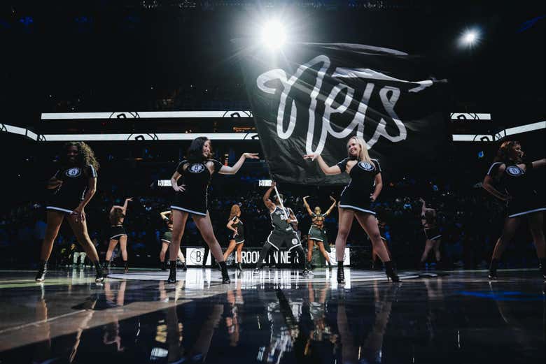 Las porristas de los Brooklyn Nets