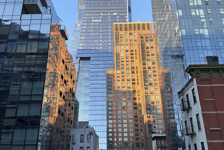 Rascacielos a lo largo de High Line