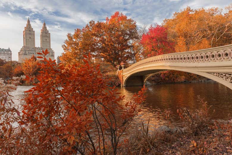 El romántico Bow Bridge