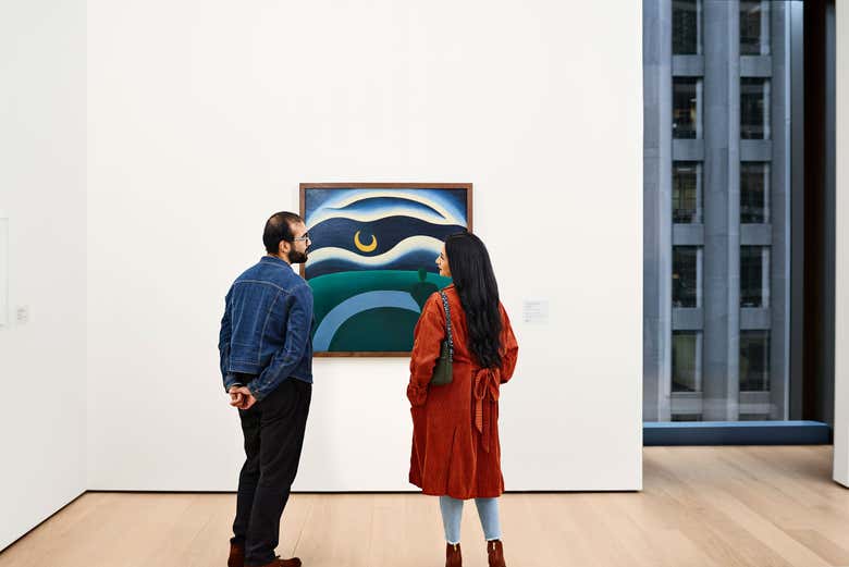 Recorriendo las salas de exposición del MoMA