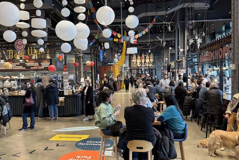 El siempre concurrido Chelsea Market
