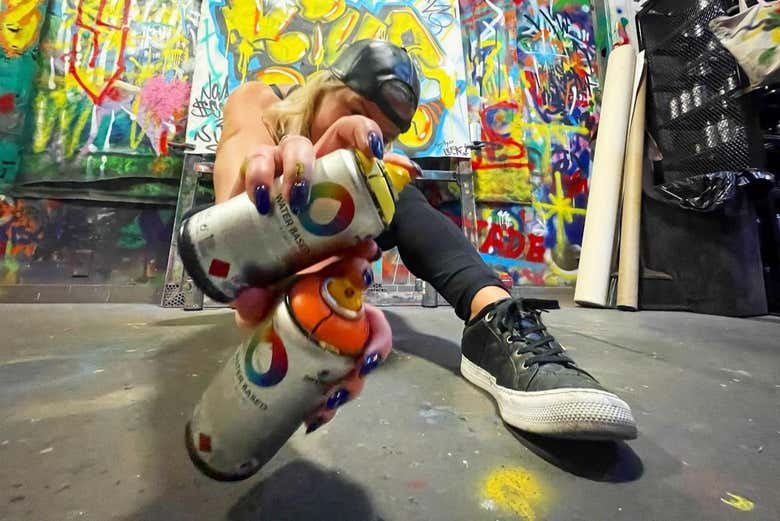 Sprays para el taller de grafitis
