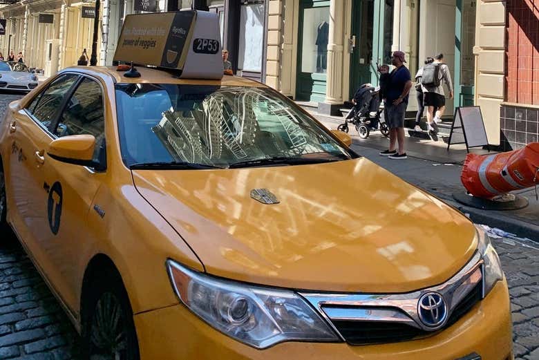 Um táxi de Nova York
