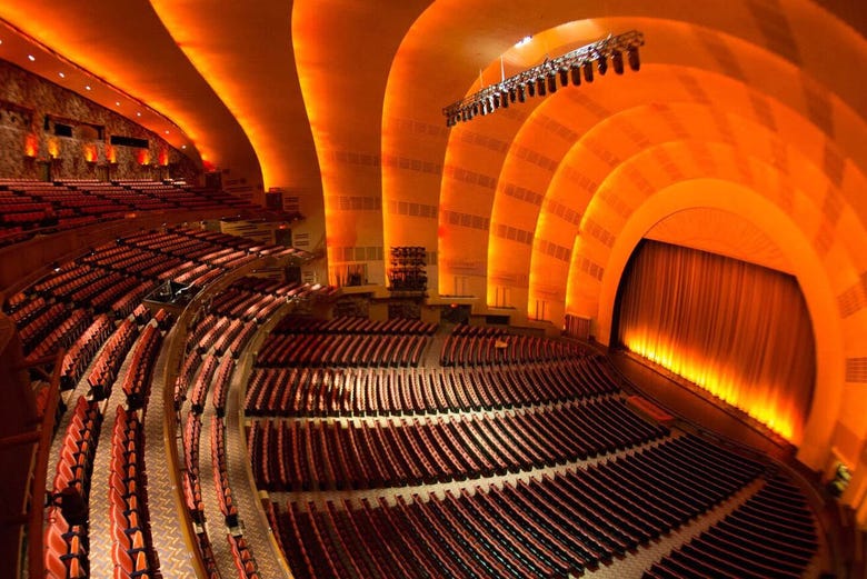 Radio City's auditorium