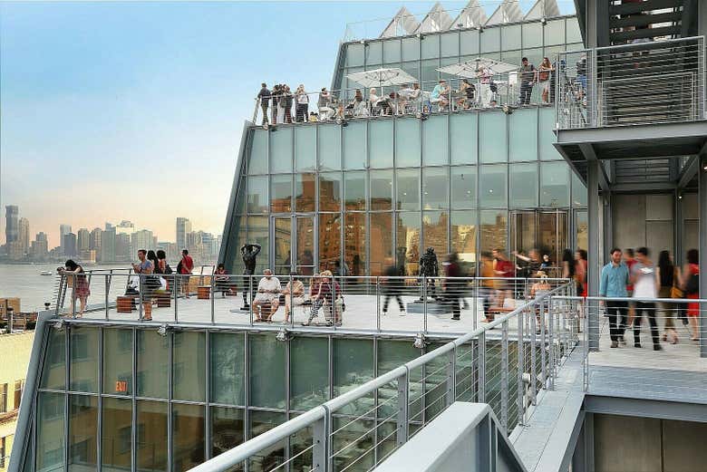 La terrasse panoramique du Whitney Museum of American Art