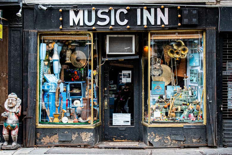 Alternative music store