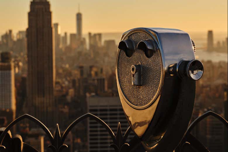 Mirador del Top of the Rock 