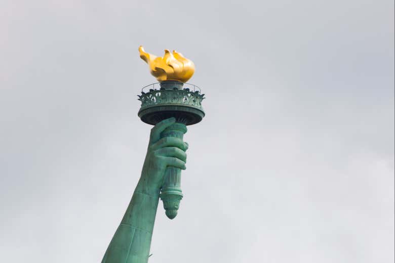 Torche de la statue de la Liberté