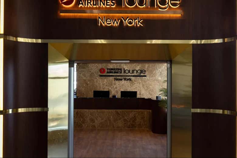 Entrada a Turkish Airlines Lounge