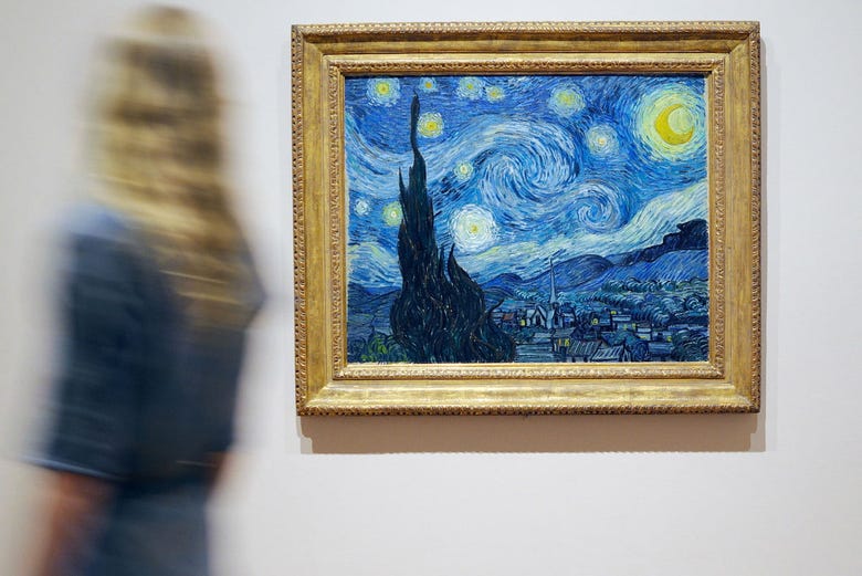 A noite estrelada, de Van Gogh