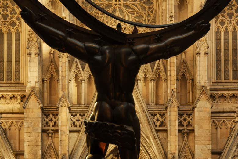 Visitaremos um marco icônico da cidade de Nova York