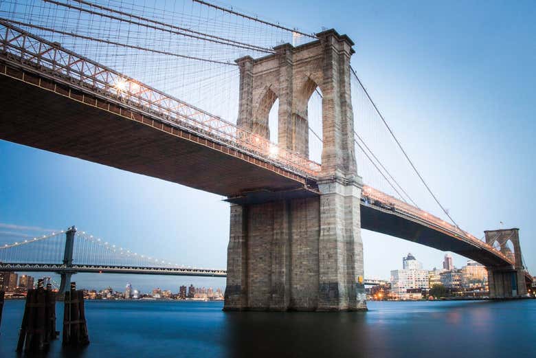 Vista del puente de Brooklyn
