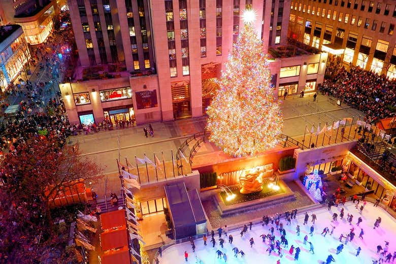 El emblemático árbol de Navidad del Rockefeller Center