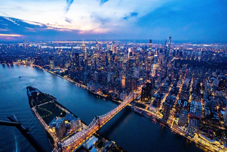 Incredible views of the Big Apple