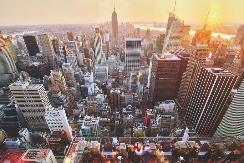 Vistas desde el Top of the Rock ® Observation Deck