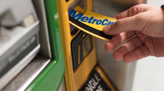 MetroCard - New York City public transportation card