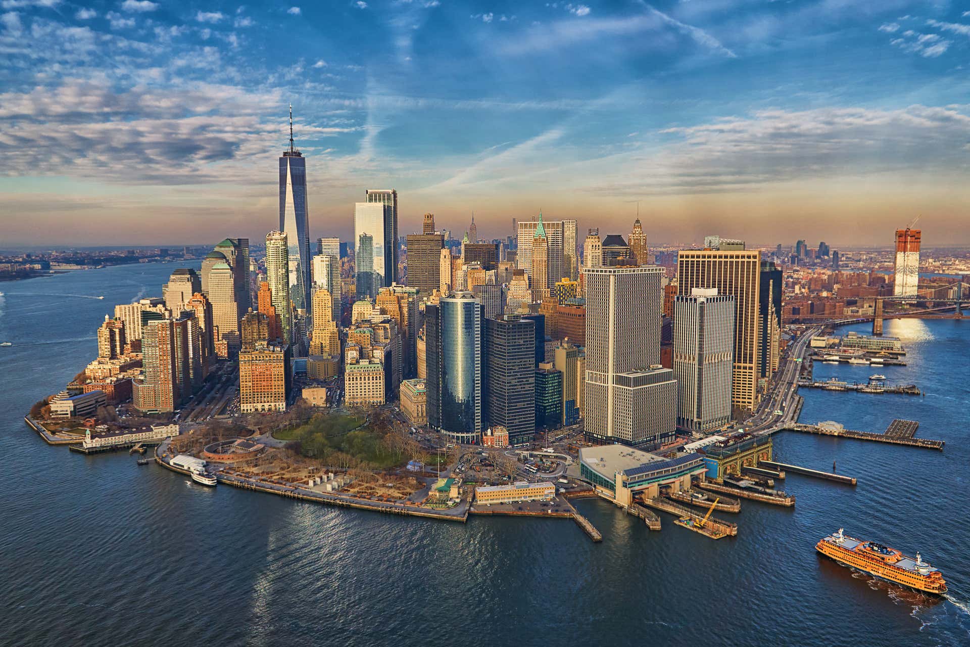 Paseo en barco alrededor de Manhattan, Nueva York