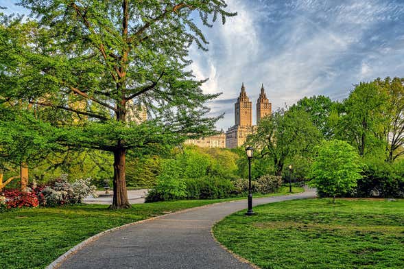 tour de central park a pied