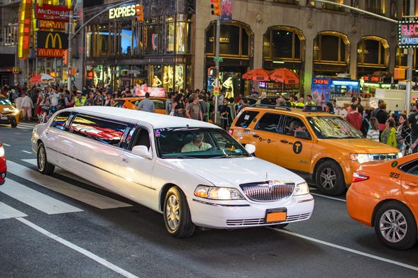 Visite privée en limousine dans New York