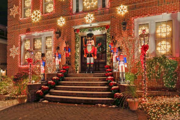 Tour de la Navidad de Dyker Heights