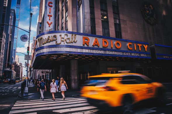 Tour por el Radio City Music Hall