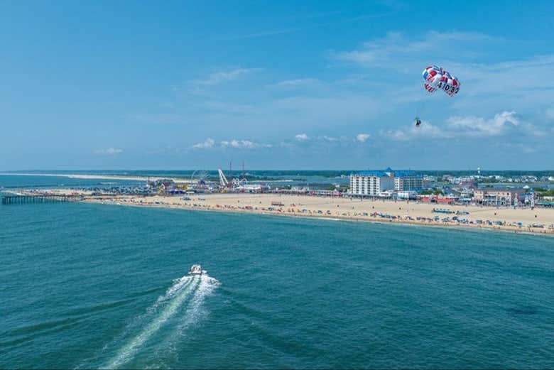 Parachute ascensionnel à Ocean City