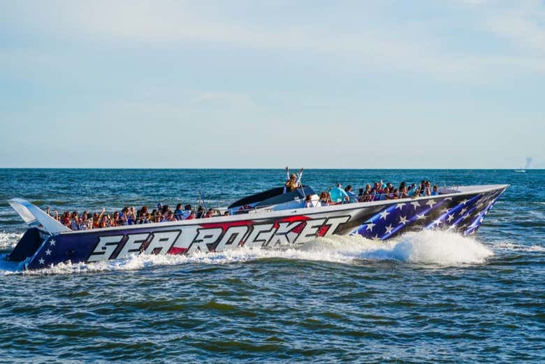 Barco por Ocean City