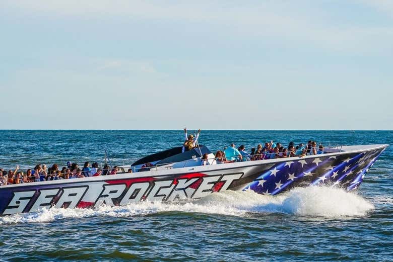 ¡Iremos a toda velocidad!