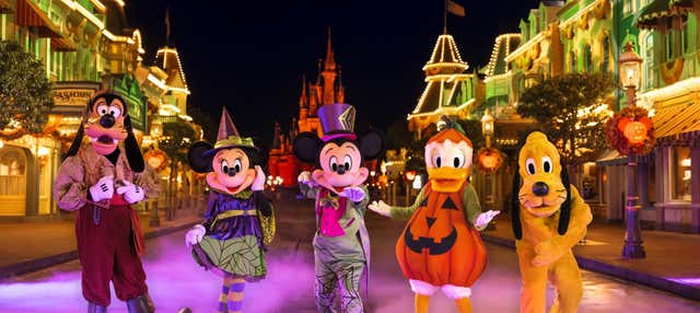 Ingresso do Mickey's Not-So-Scary Halloween Party