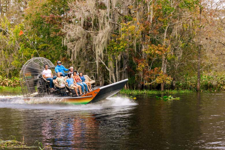 Enjoy this airboat ride!