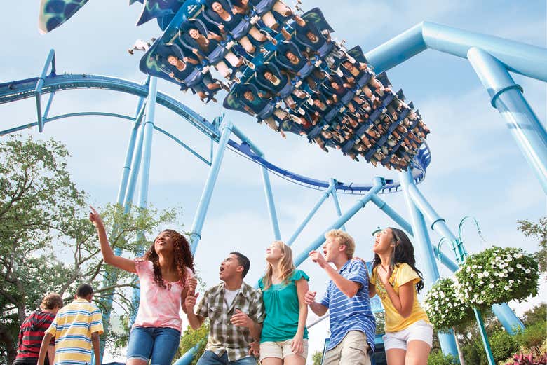 Attractions in SeaWorld Orlando