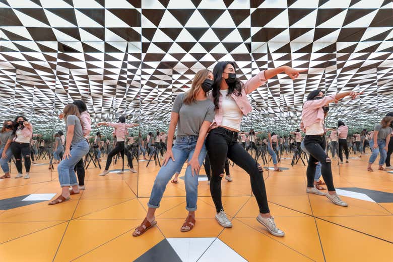 Diversão no Museu das Ilusões