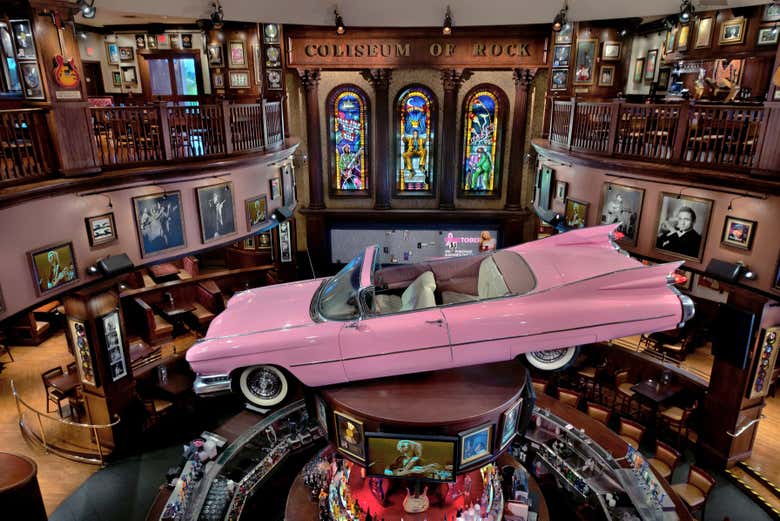 Cadillac no Hard Rock Cafe de Orlando