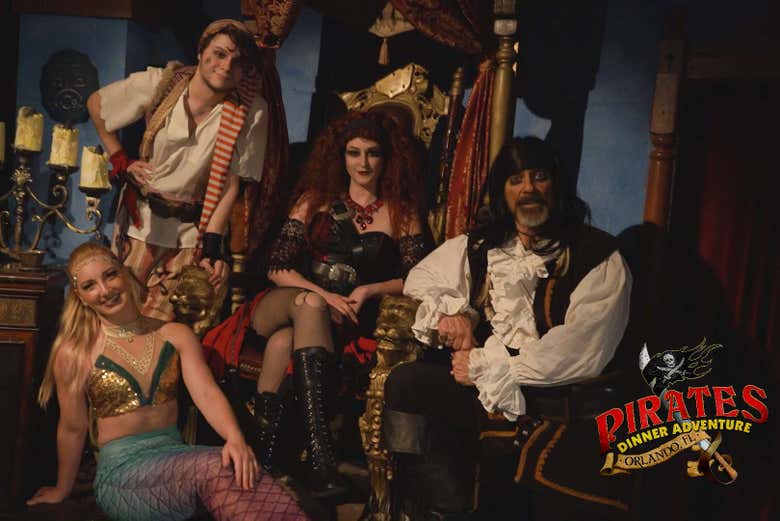 Lo spettacolo di pirati a Orlando