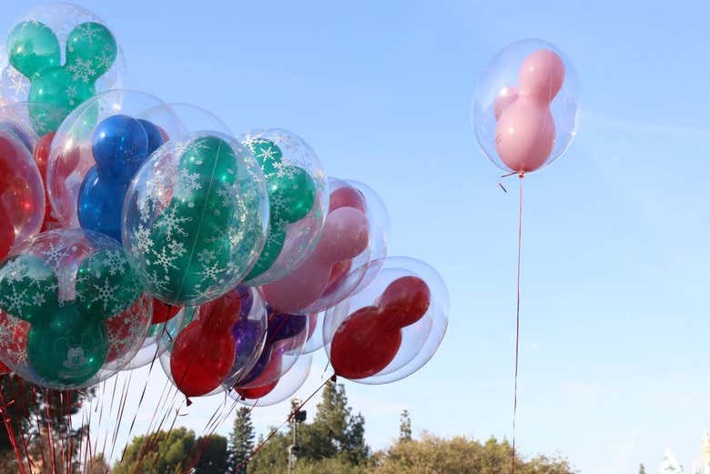 Globos en Walt Disney World