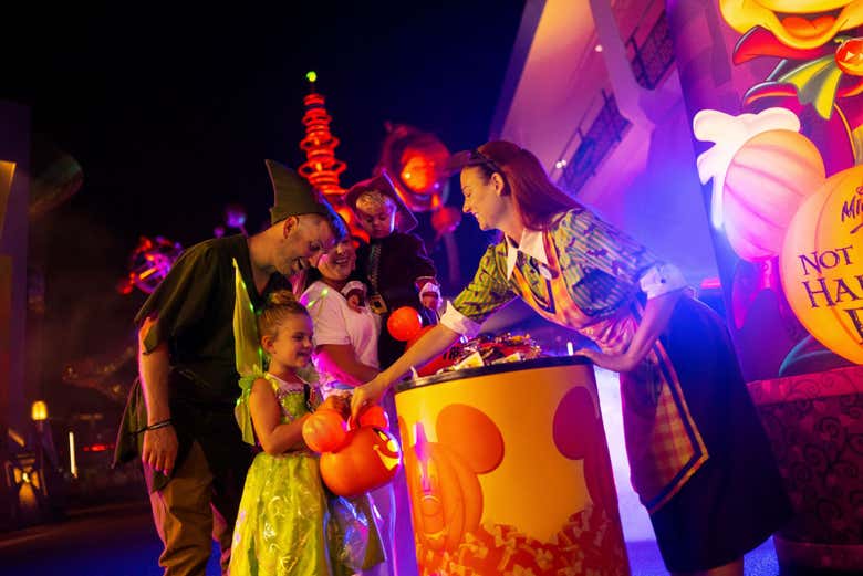 Célébration d'Halloween à Magic Kingdom