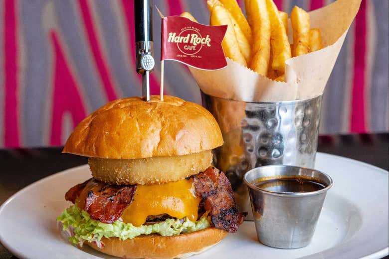 Hambúrguer do Hard Rock Cafe