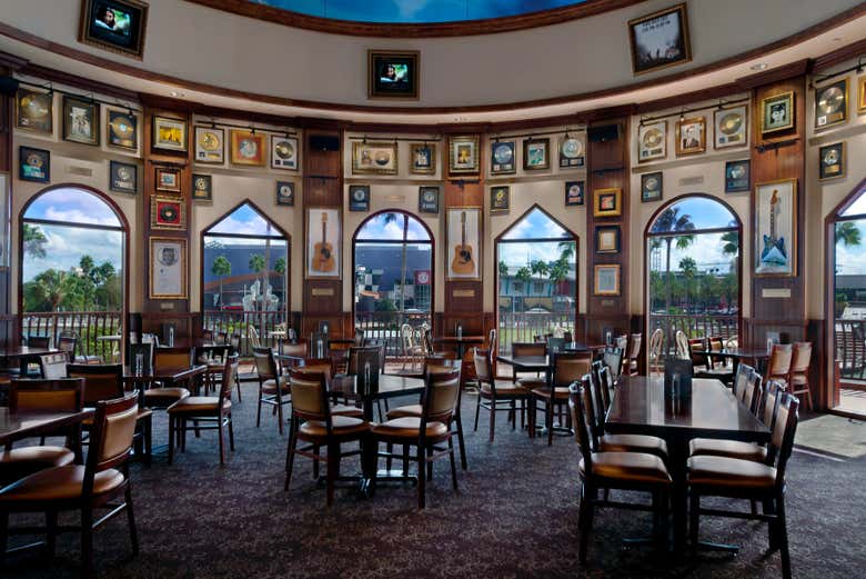 Interior do Hard Rock de Orlando