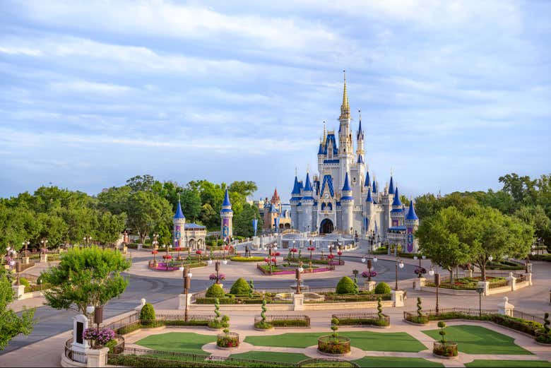 Jardins du château de Disney