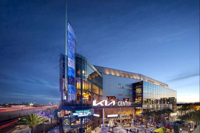O Kia Center, o estádio do Orlando Magic