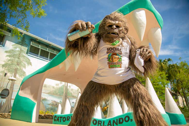 Mascote de Gatorland